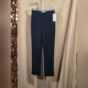 NWT Sympli Navy Narrow Midi Pant Size 2